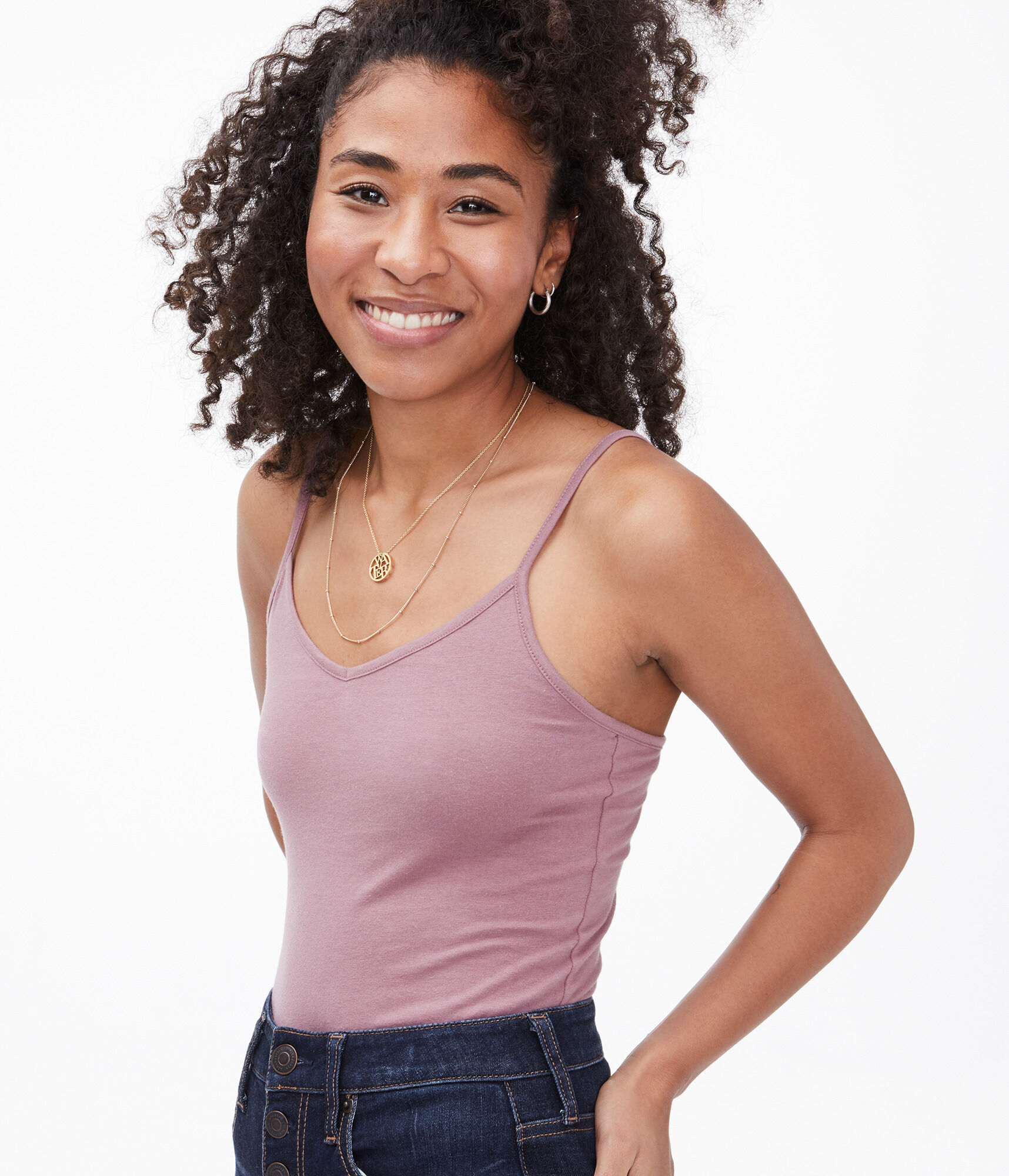 Favorite V-Neck Basic Cami