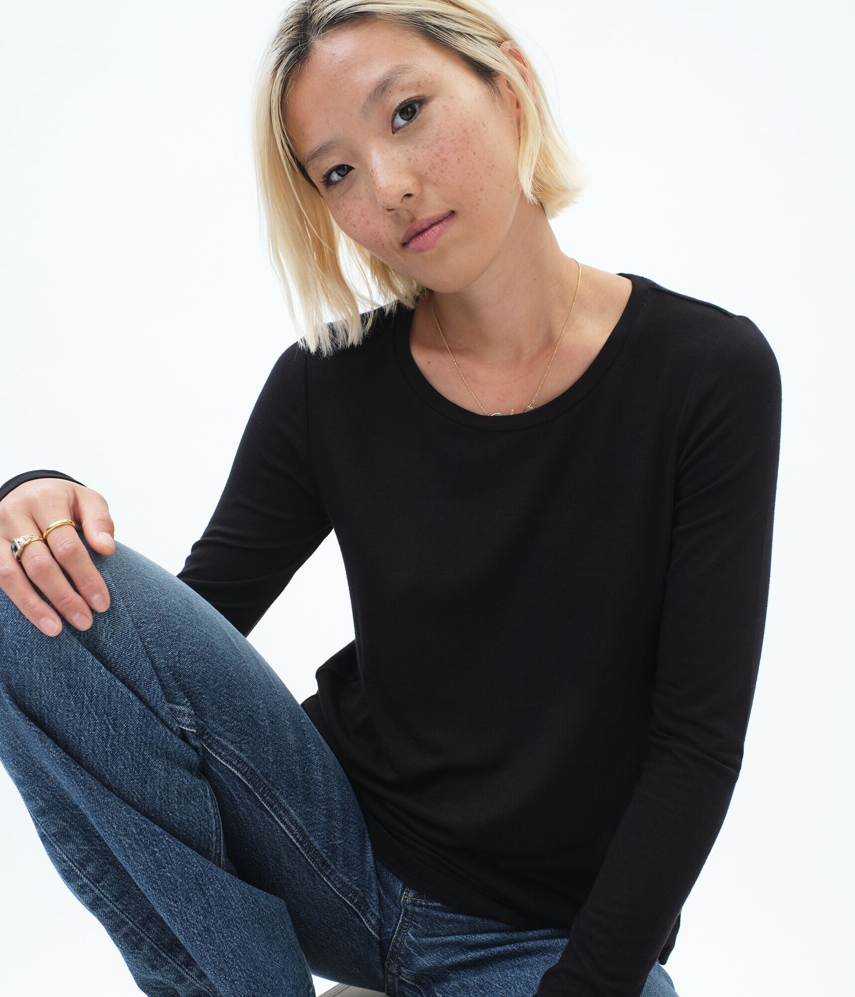 Long Sleeve Seriously Soft Crew Tee