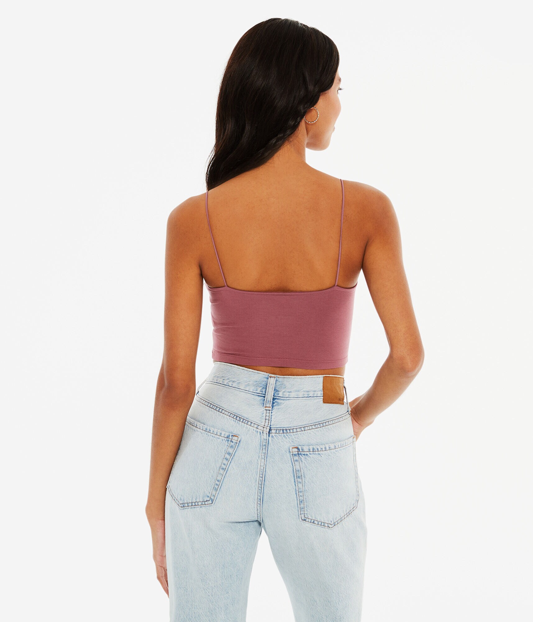 Seriously Soft Scoop-Neck Cropped Cami