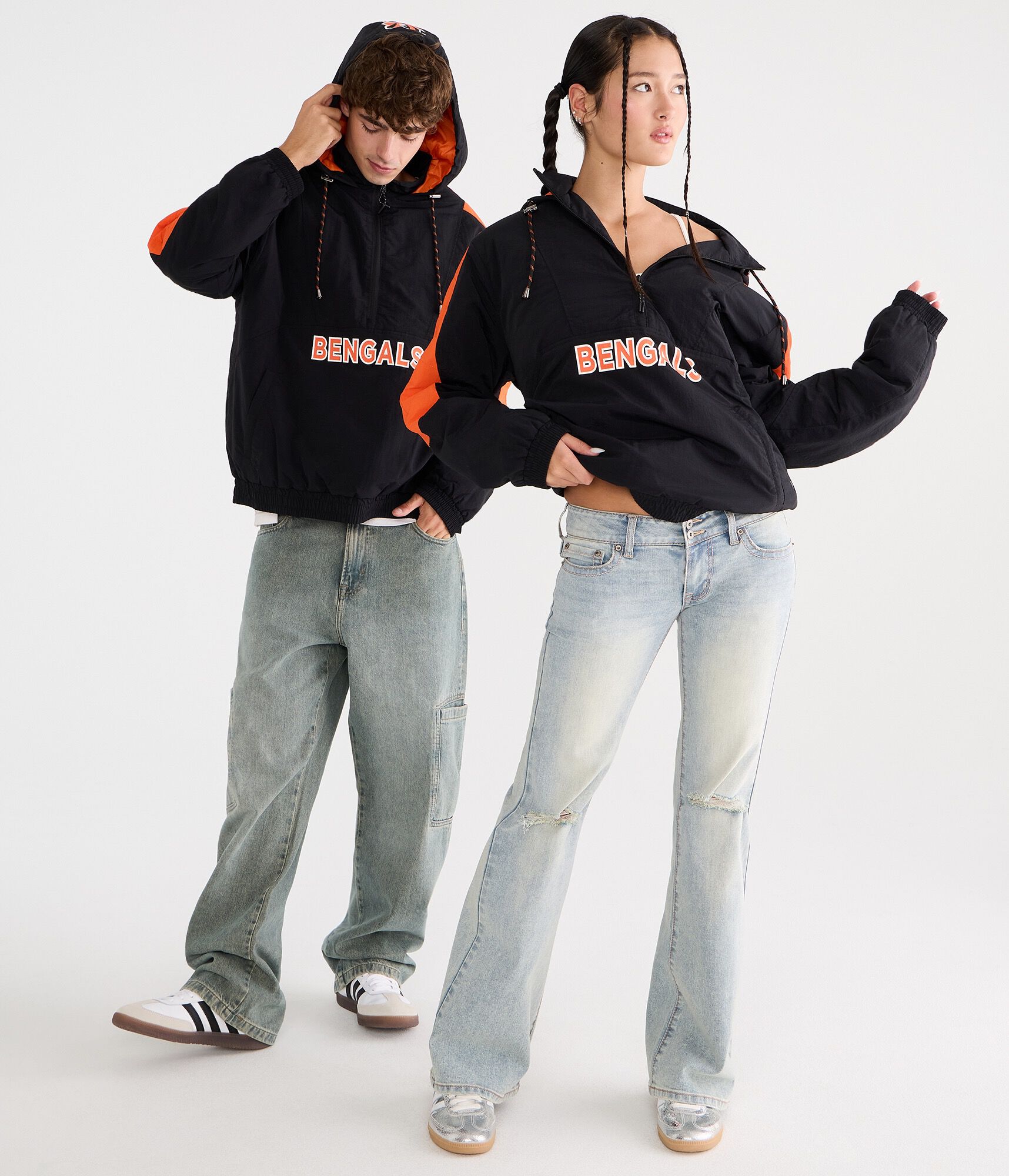 Cincinnati Bengals Hooded Sideline Jacket