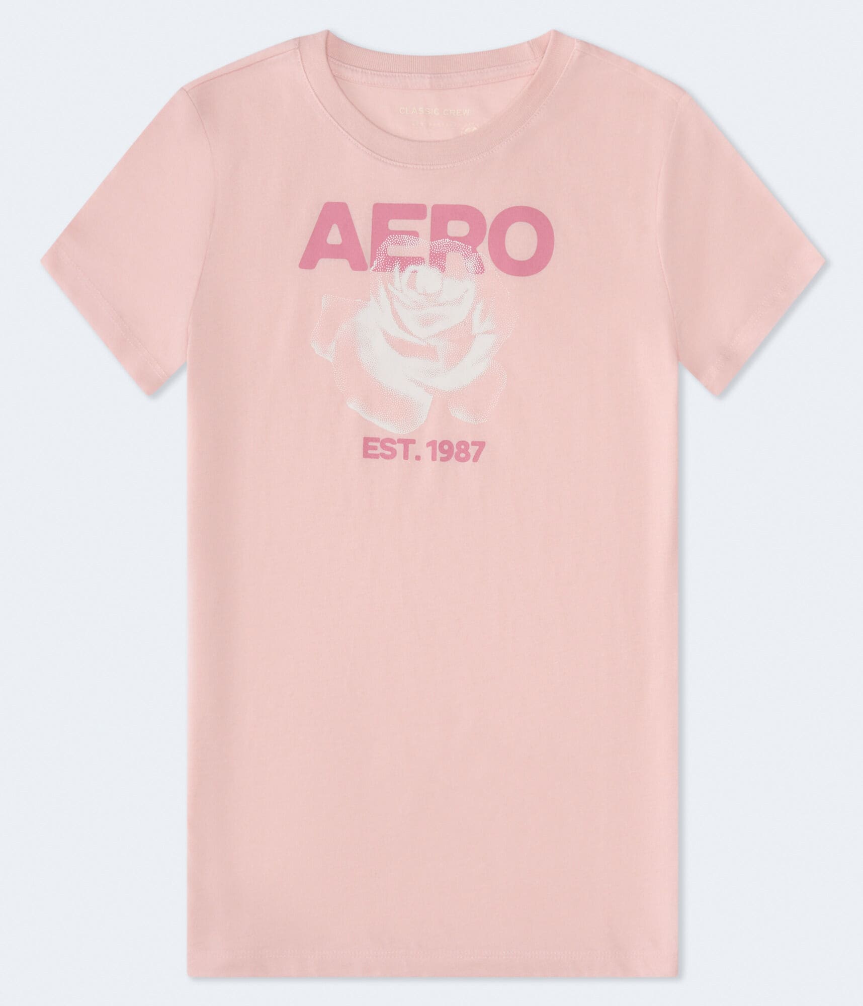 Aero Dotted Rose Graphic Tee
