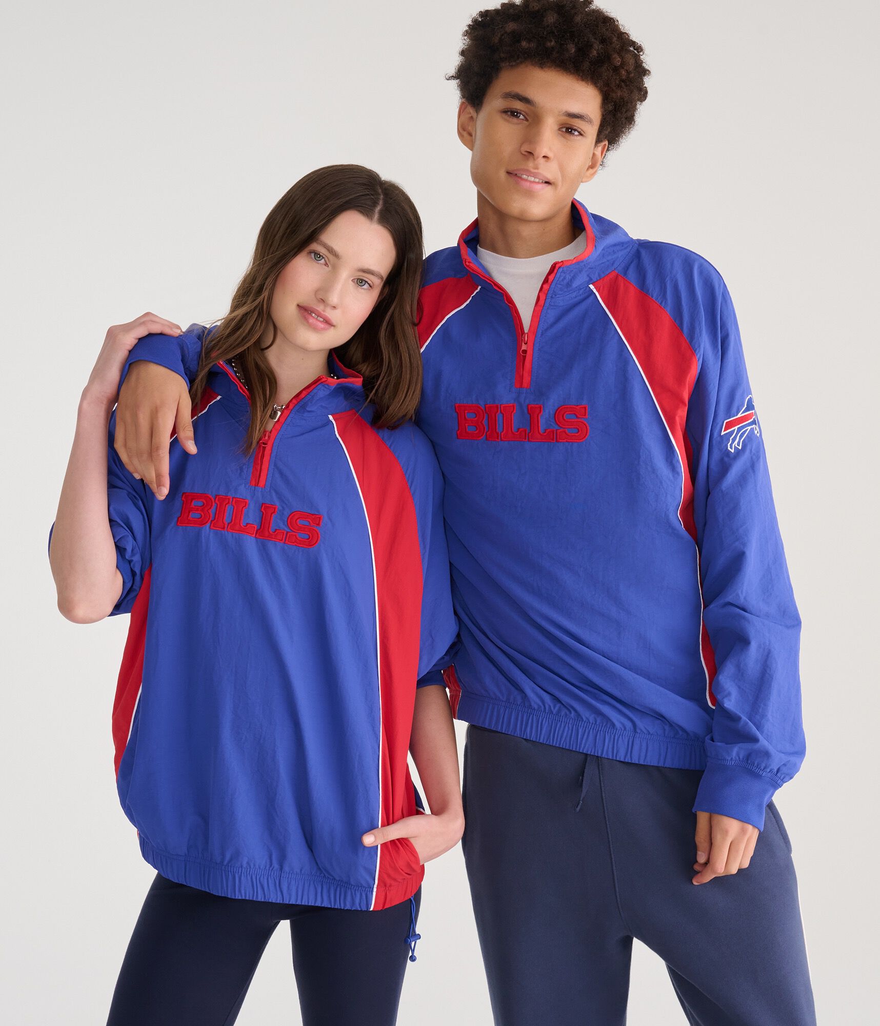 Buffalo Bills Quarter-Zip Track Jacket