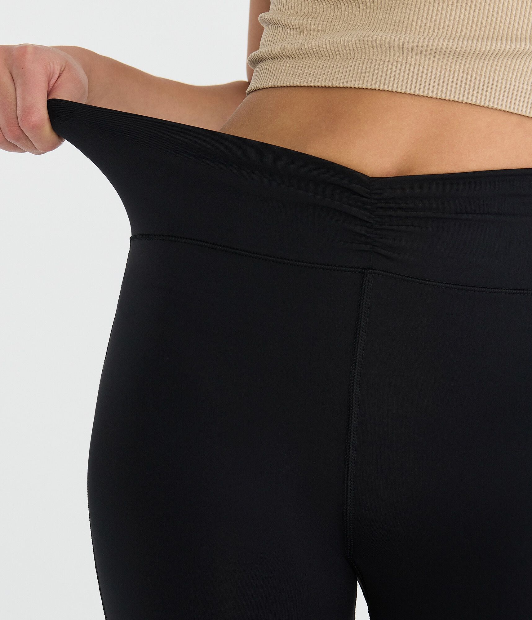 Air Soft High-Rise Cinch Flare Leggings