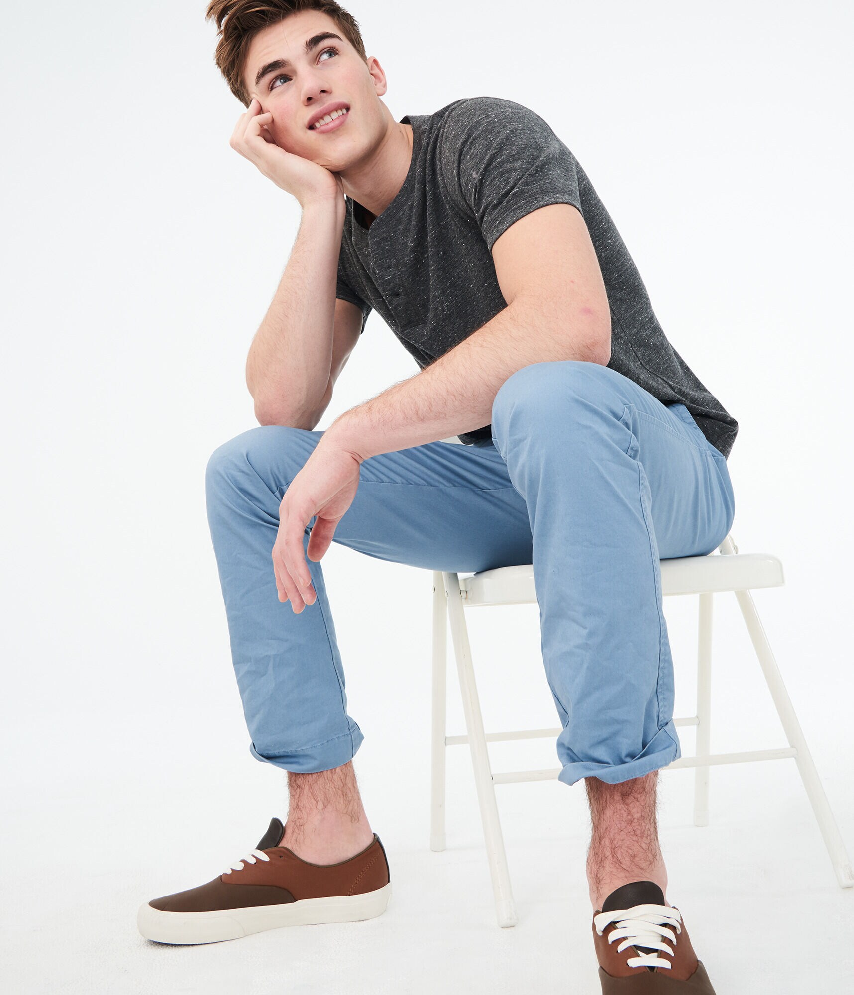 Slim Straight Stretch Chinos