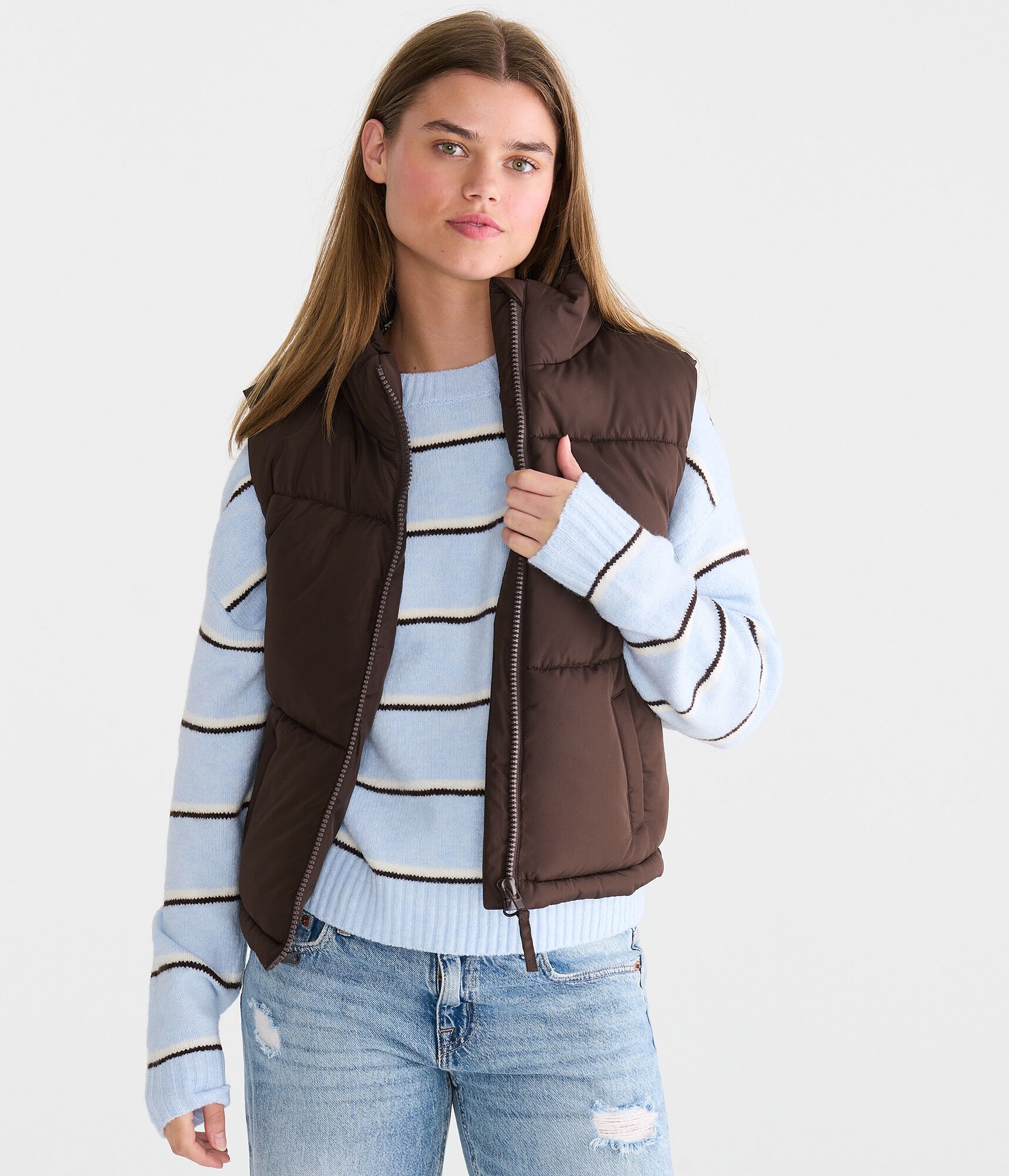 Lightweight Quilted Puffer Vest