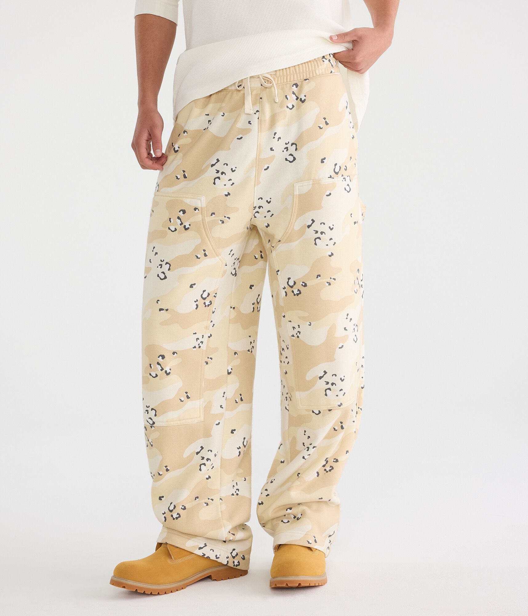 Cloud Soft Desert Camo Baggy Carpenter Sweatpants