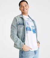 Aero City Scene Graphic Tee