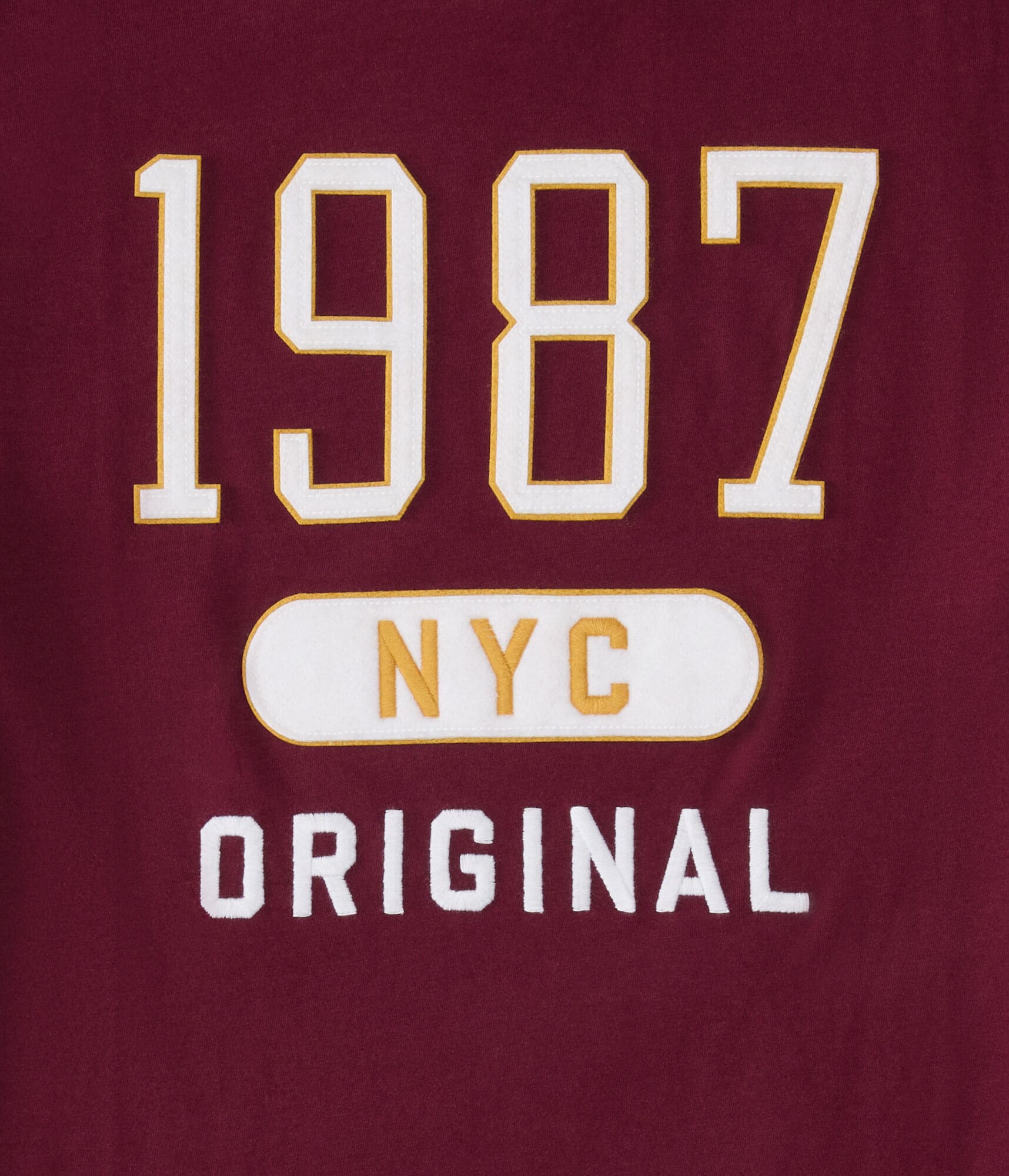Original NYC 1987 Appliqué Graphic Tee