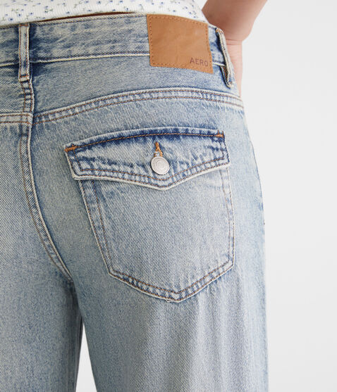 Low-Rise Baggy Wide Leg Jean Low-Rise Baggy Wide Leg Jean