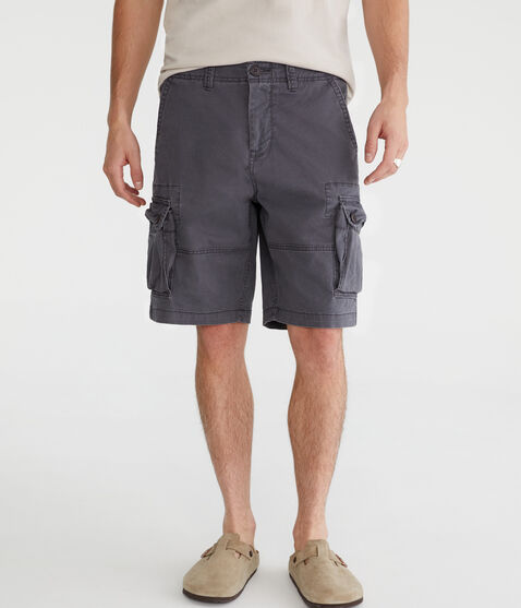 Stretch Twill Cargo Shorts 10"