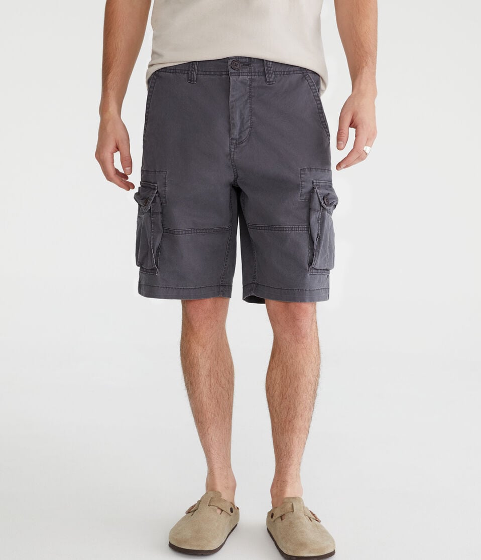 Stretch Twill Cargo Shorts 10"