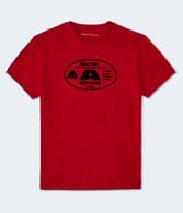 Aero 1987 Oval Flocked Graphic Tee