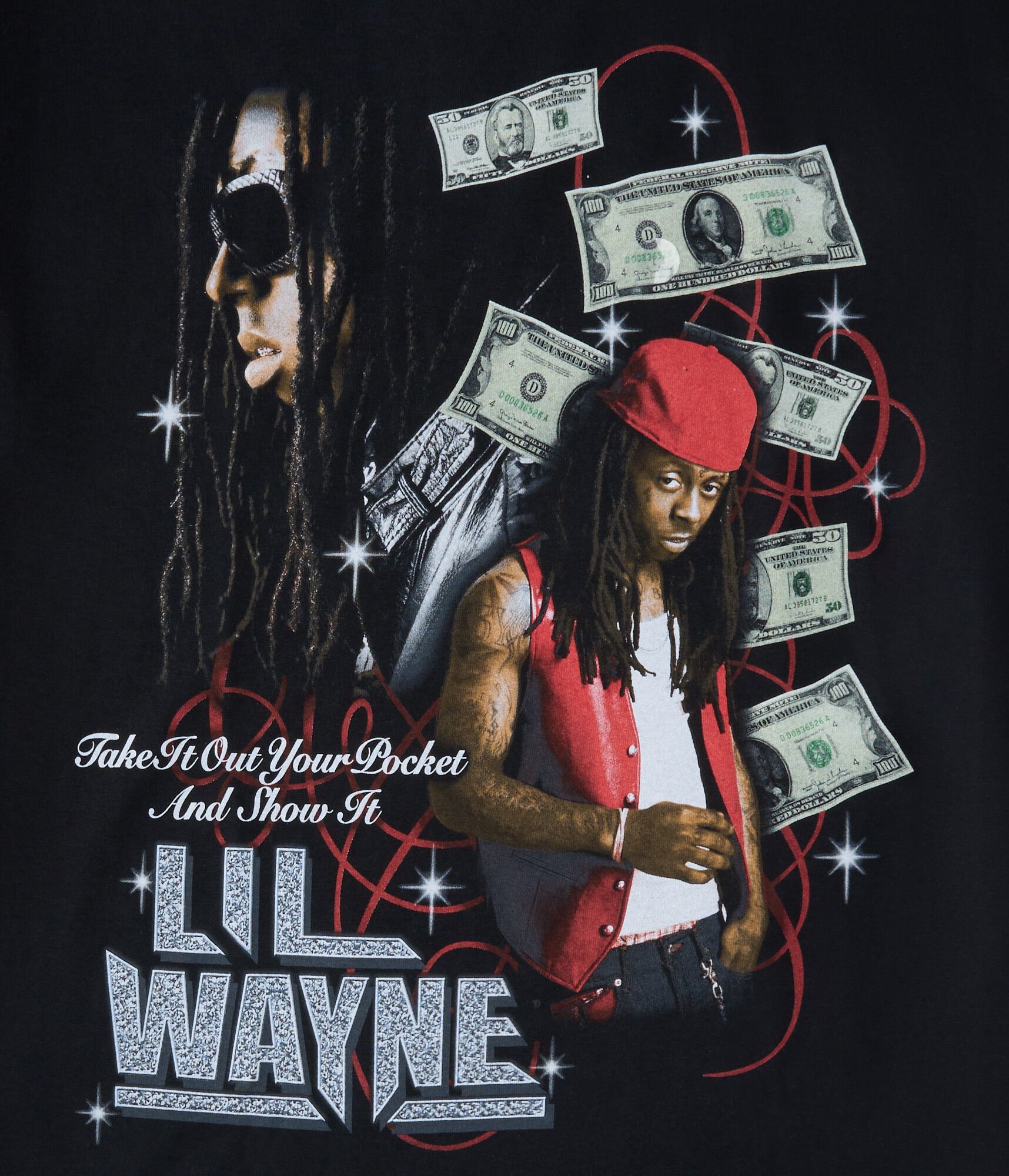 Lil Wayne Got Money Relaxed Graphic Tee