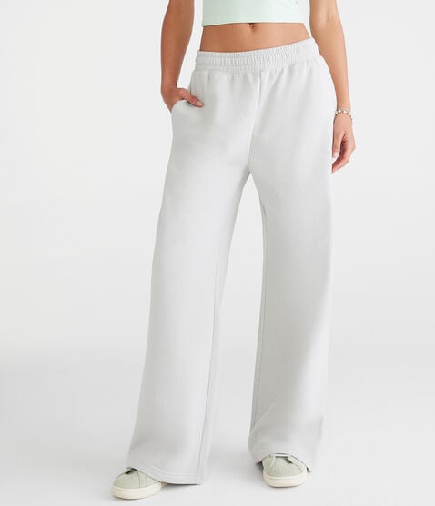 Mid-Rise Wide Leg Sweatpants Mid-Rise Wide Leg Sweatpants