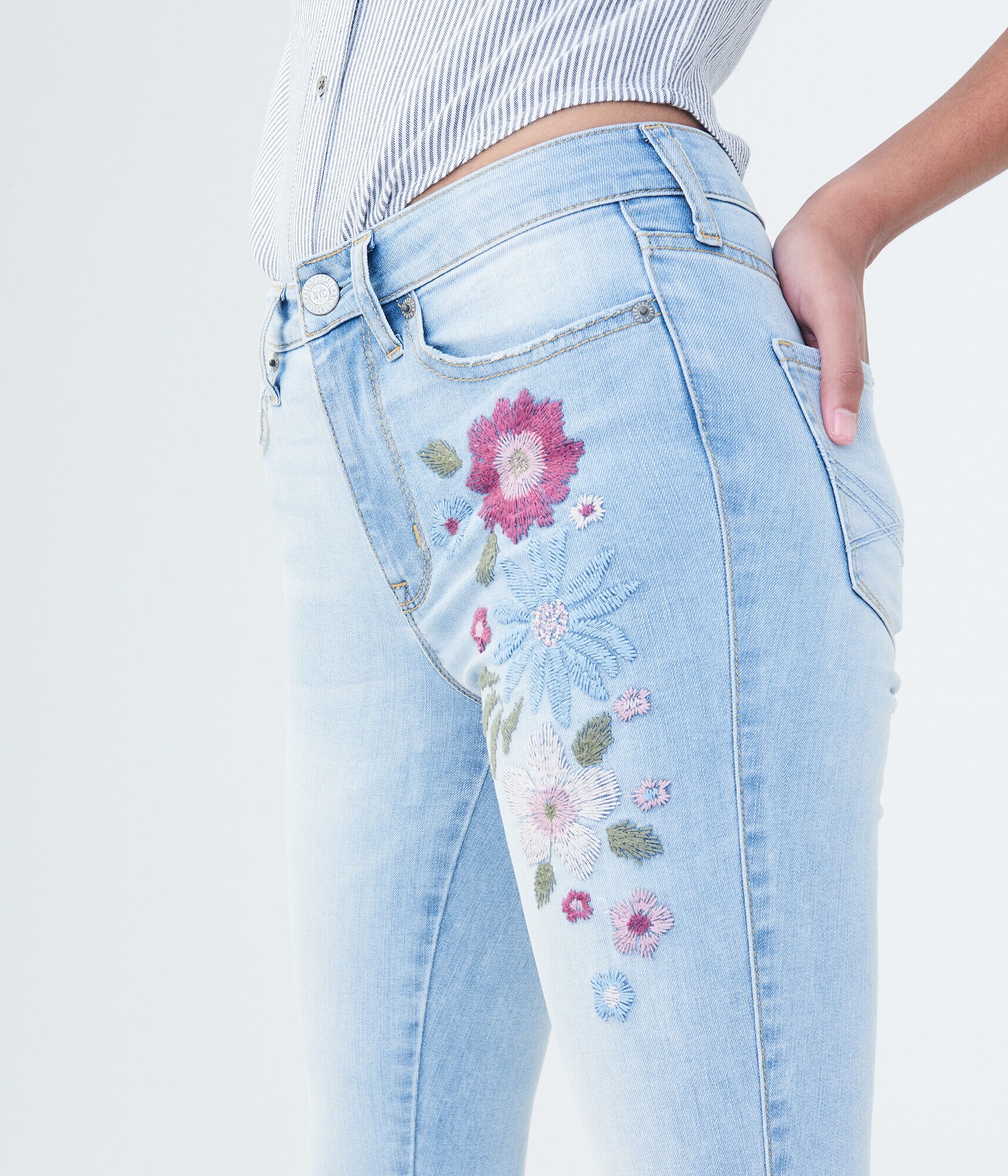 Seriously Stretchy High-Waisted Ankle Jegging