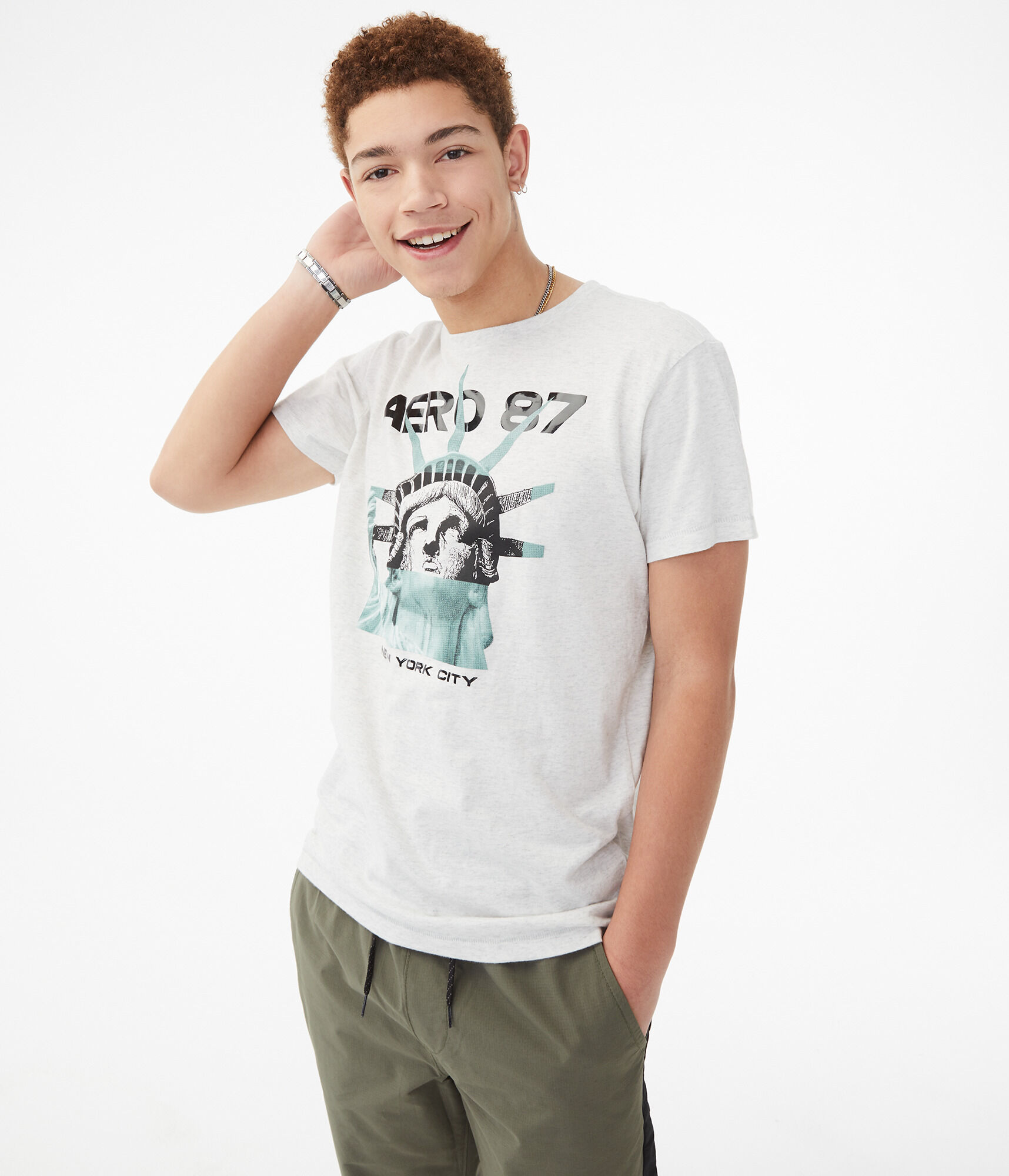 Aero 87 Statue Of Liberty Graphic Tee