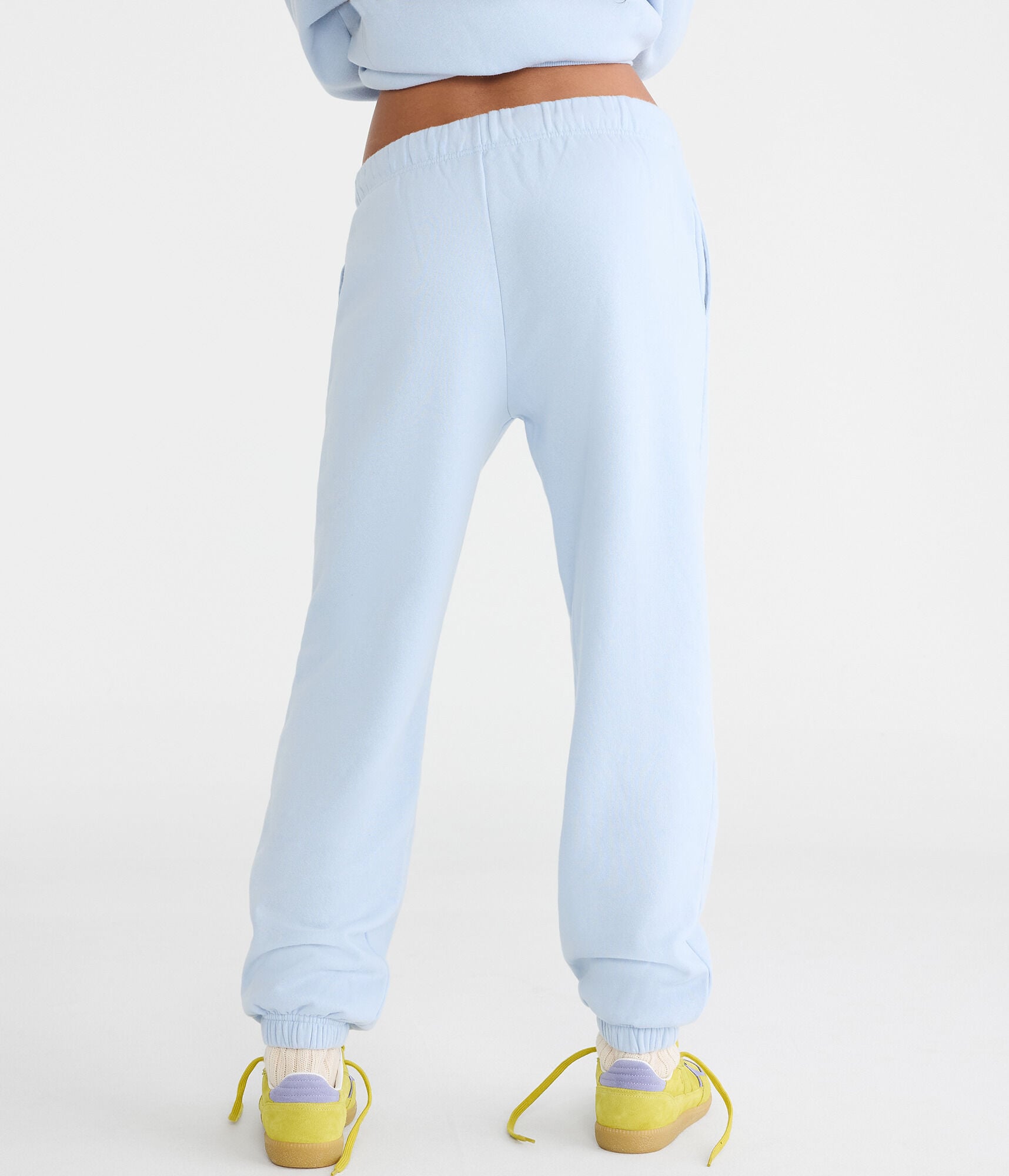 Cloud Soft Floral Slouchy High-Waisted Jogger Sweatpants