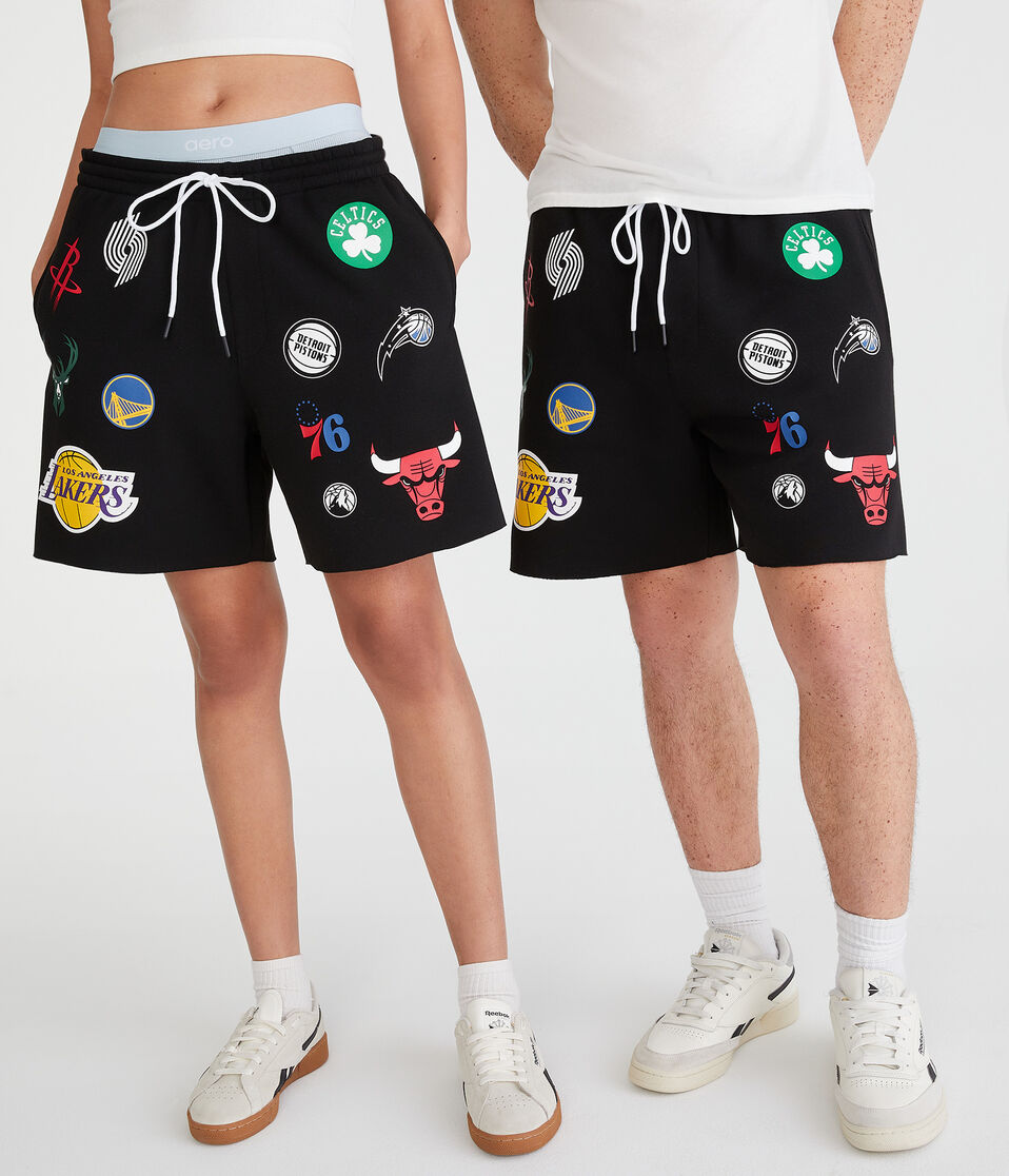 NBA Team Logos Fleece Shorts 6"
