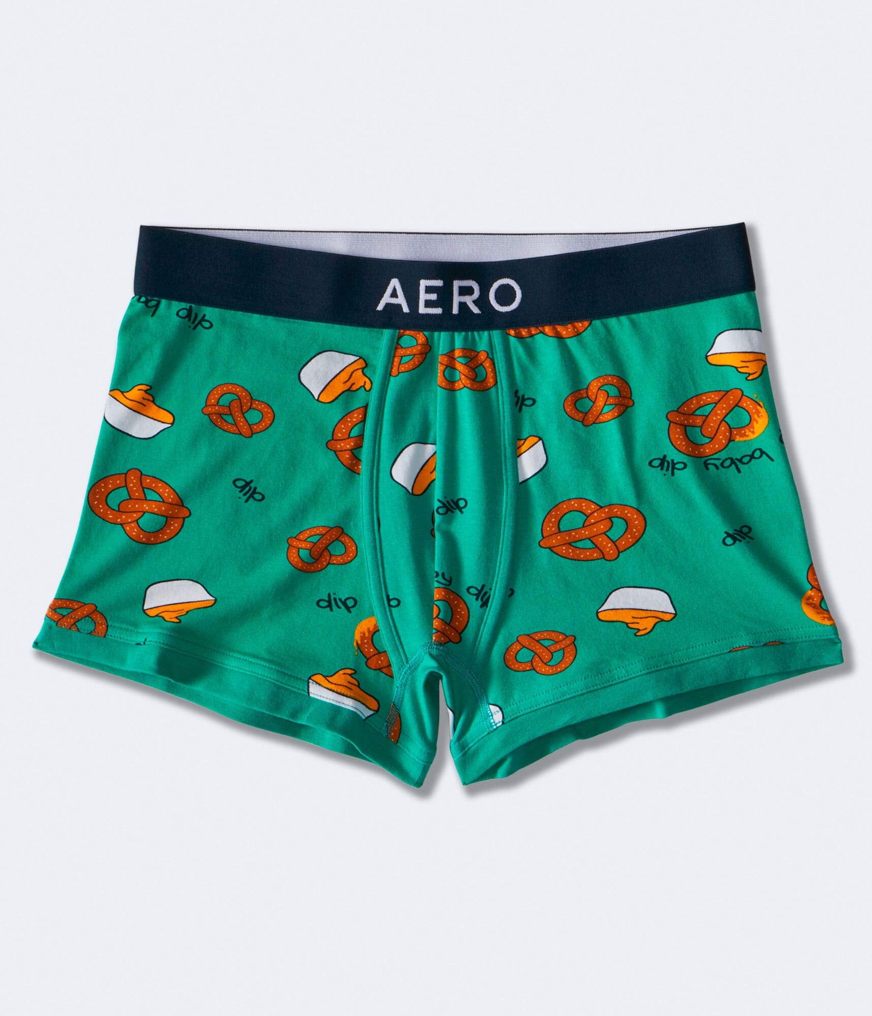Pretzel Dip Knit Trunks