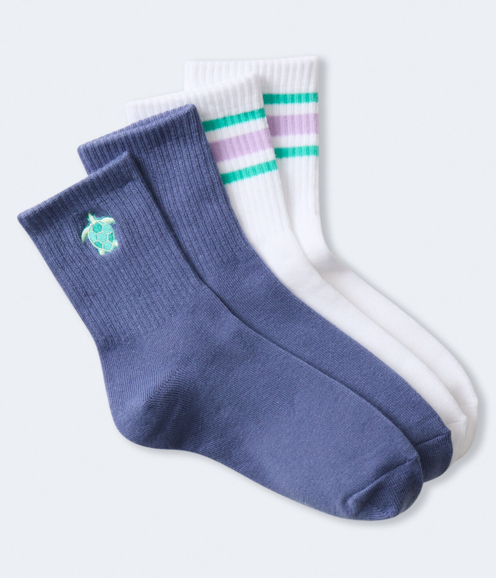 Turtle Crew Sock 2-Pack