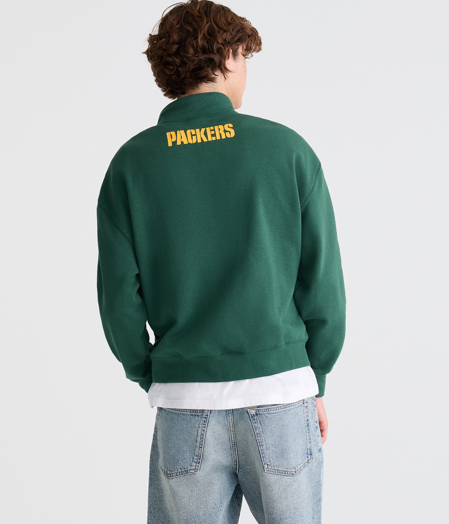 Green Bay Packers Fleece Track Jacket