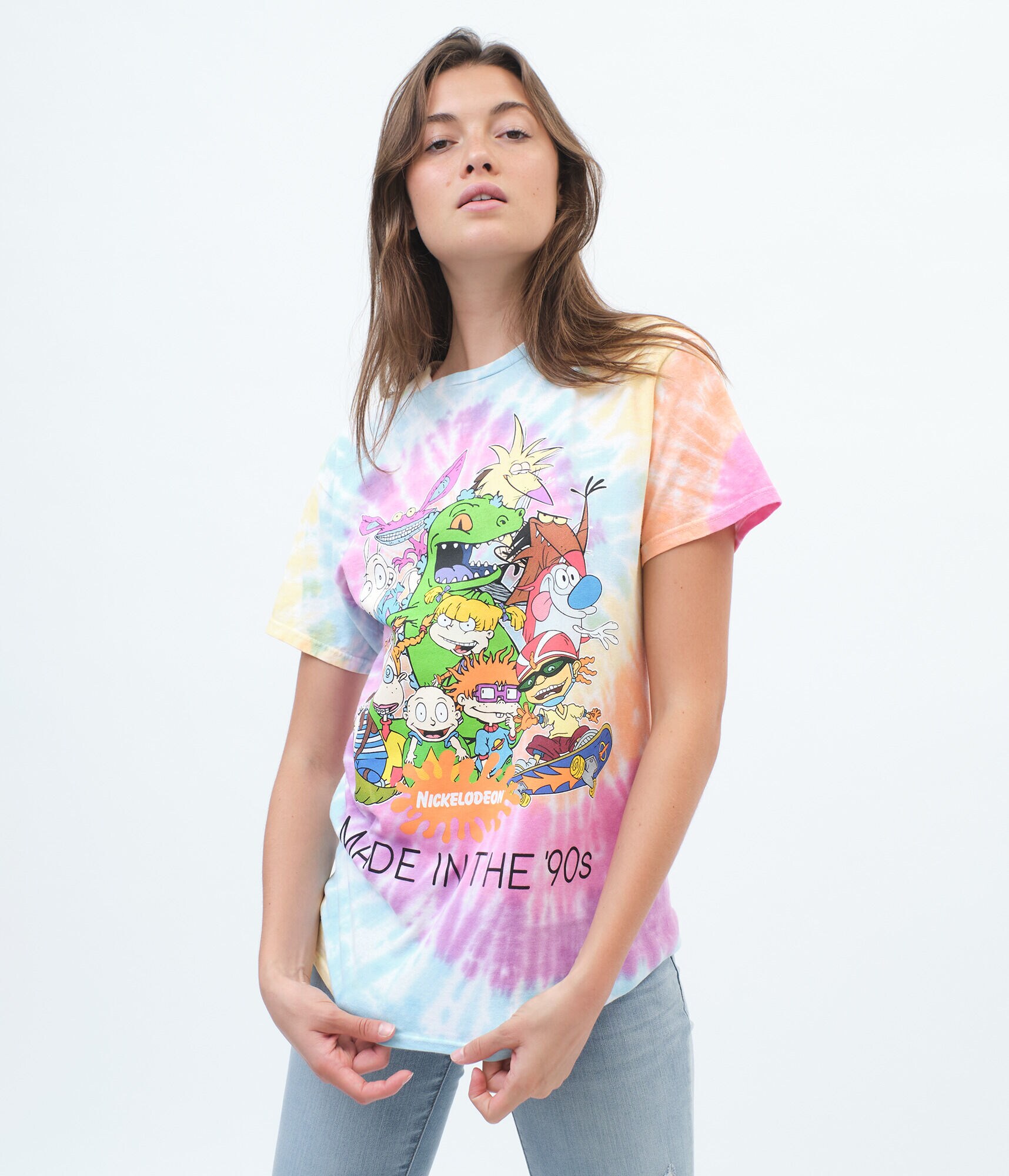 Made In The '90s Tie-Dye Boyfriend Graphic Tee***