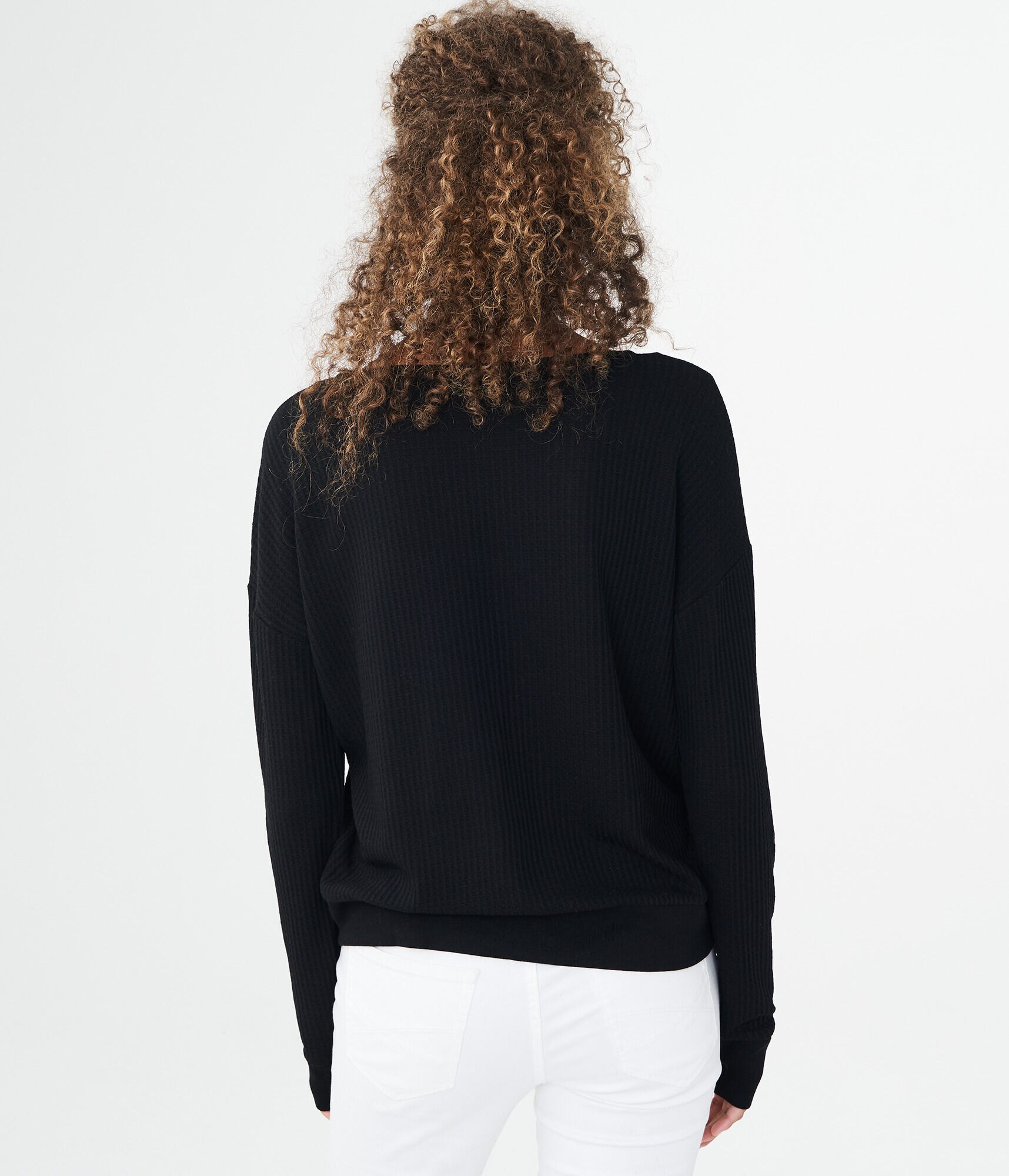 Long Sleeve Crisscross-Front Top