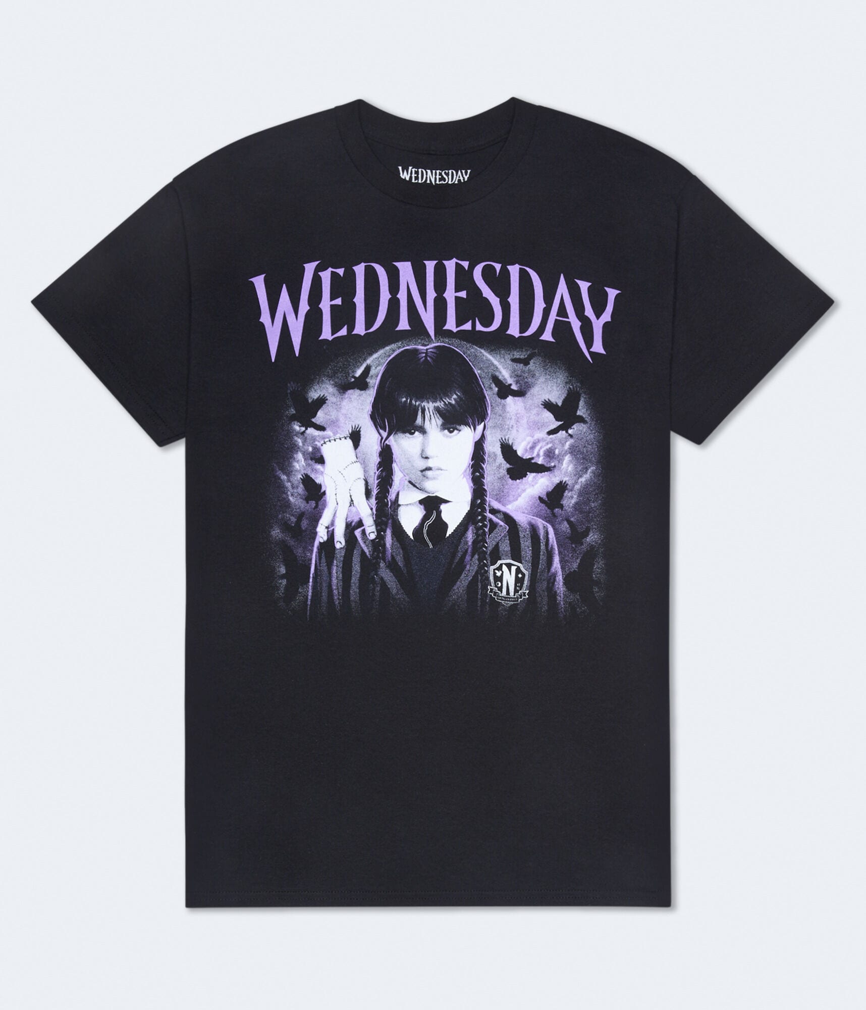 Wednesday Addams Relaxed Graphic Tee