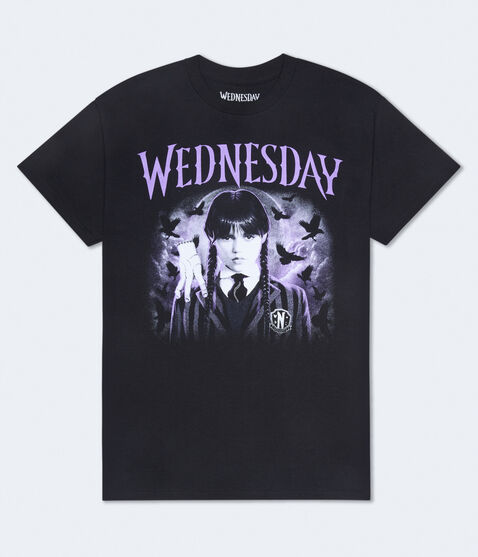 Wednesday Addams Relaxed Graphic Tee Wednesday Addams Relaxed Graphic Tee