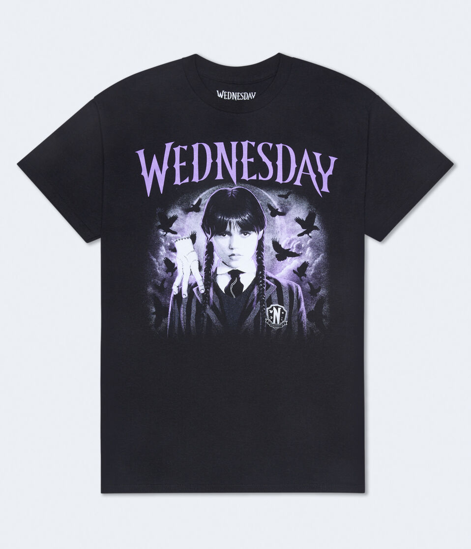 Wednesday Addams Relaxed Graphic Tee