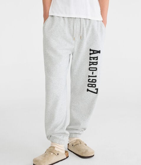 Aero-1987 Heritage Fleece Jogger Sweatpants Aero-1987 Heritage Fleece Jogger Sweatpants