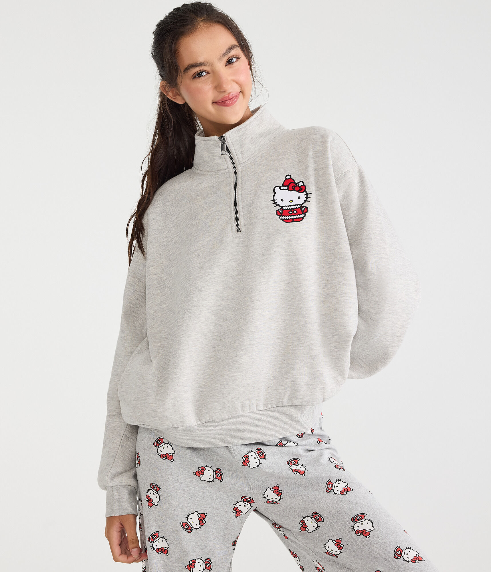 Hello Kitty and Friends | Aero Holiday Quarter-Zip Sweatshirt