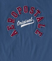 Aeropostale Circle Appliqué Graphic Tee
