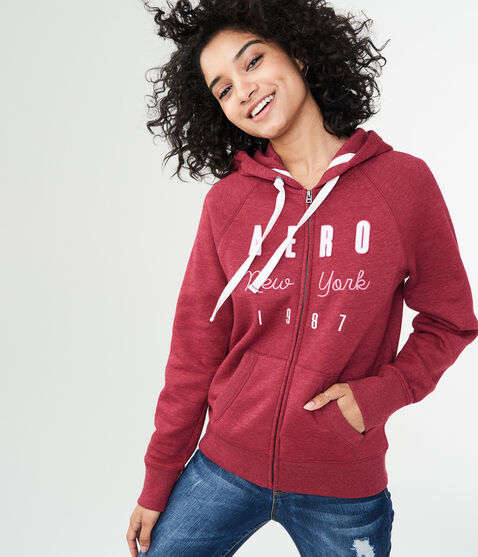 Aero New York Full-Zip Hoodie Aero New York Full-Zip Hoodie