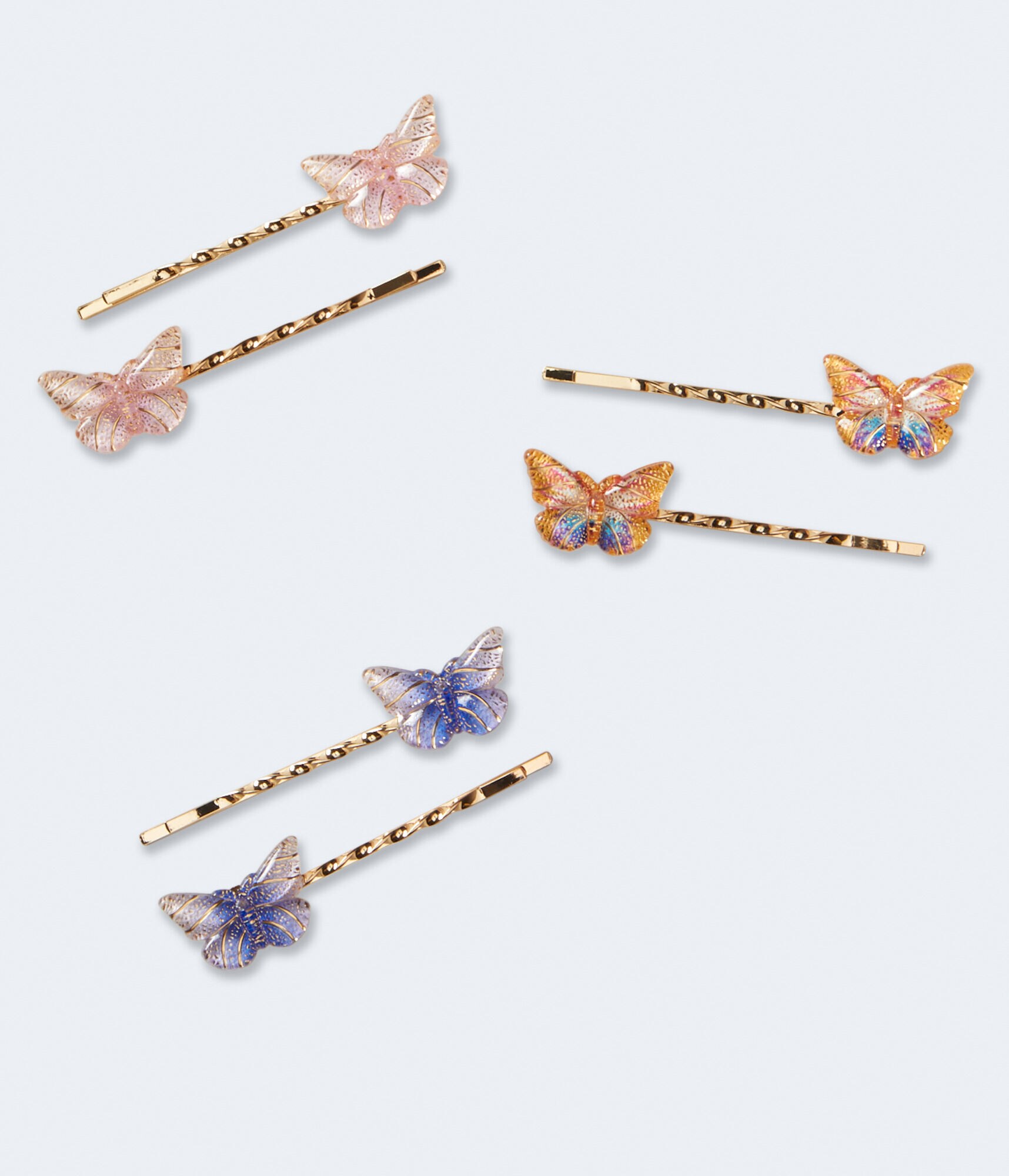Butterfly Bobby Pin 6-Pack