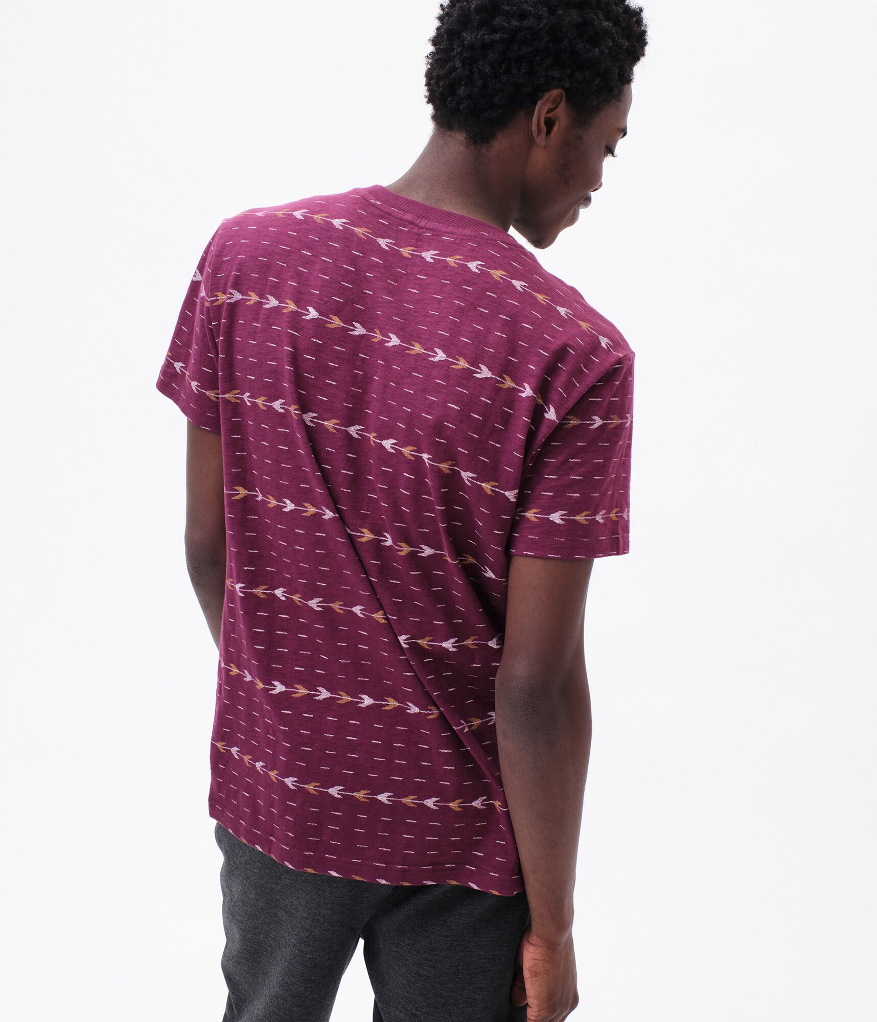 Arrow Stripe Graphic Tee