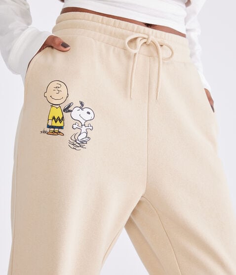 Peanuts® | Aéropostale Group Gathering Straight Leg Sweatpants Peanuts® | Aéropostale Group Gathering Straight Leg Sweatpants