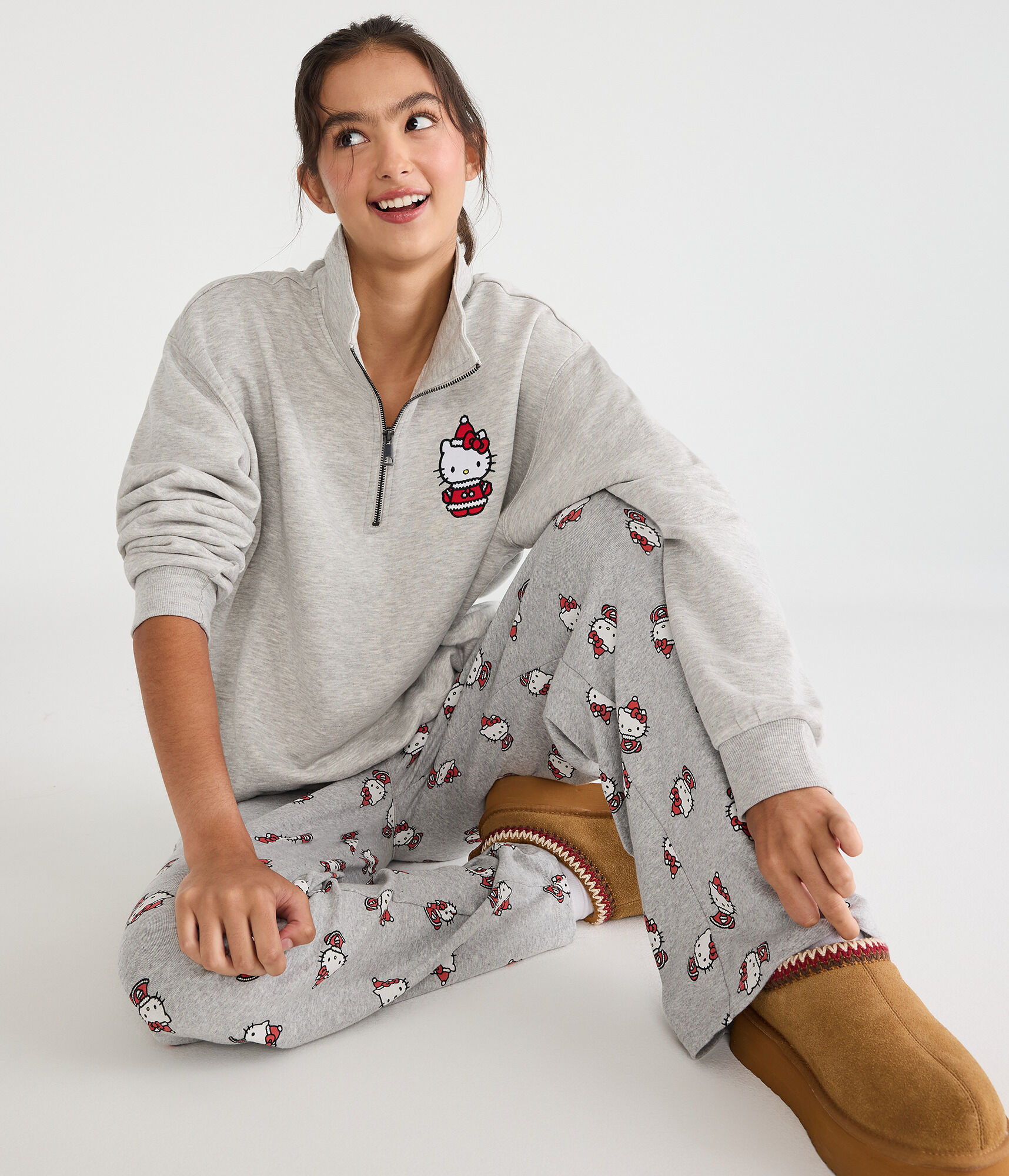 Hello Kitty and Friends | Aero Holiday Quarter-Zip Sweatshirt