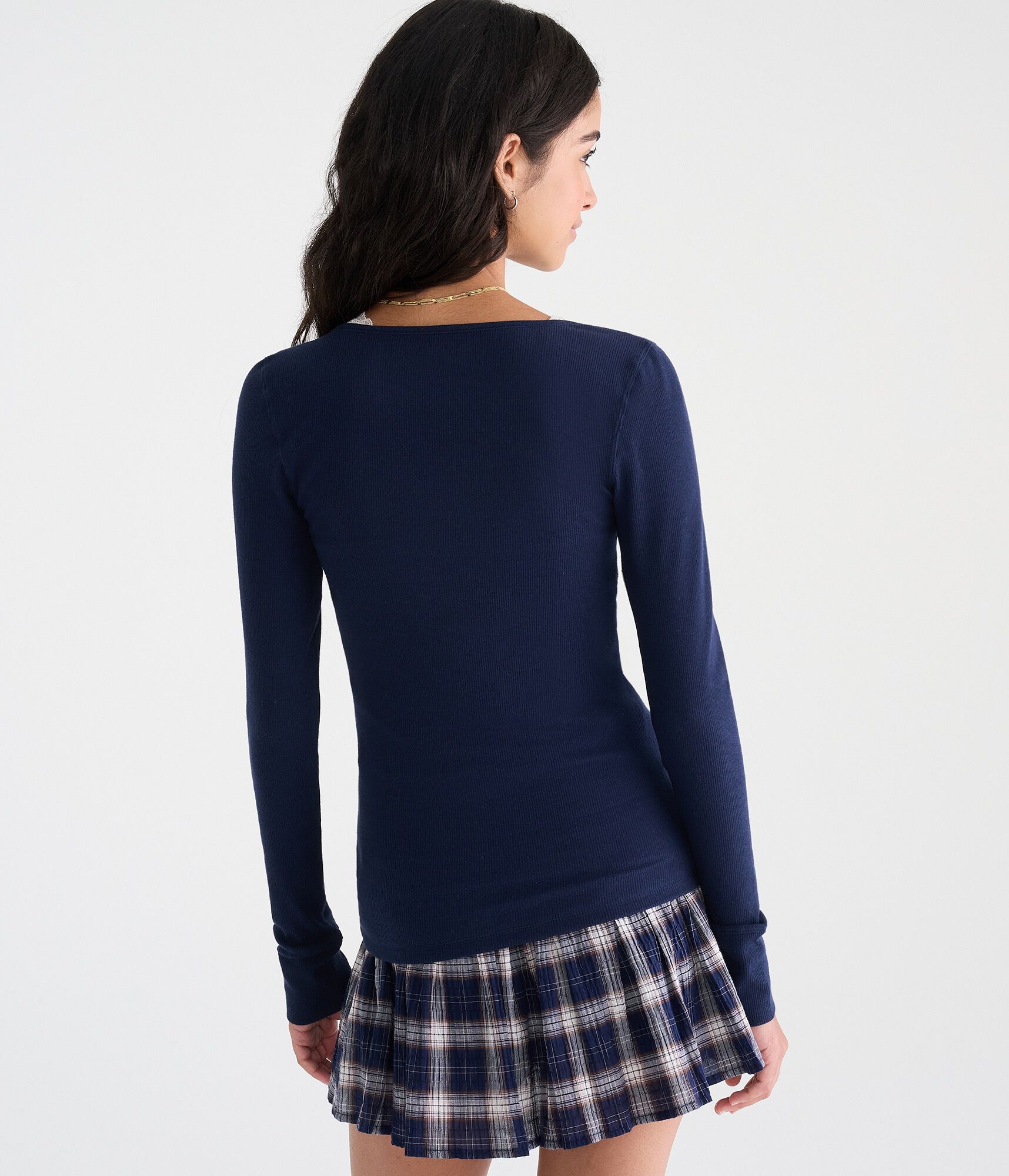 Long Sleeve Seriously Soft Y2K Henley