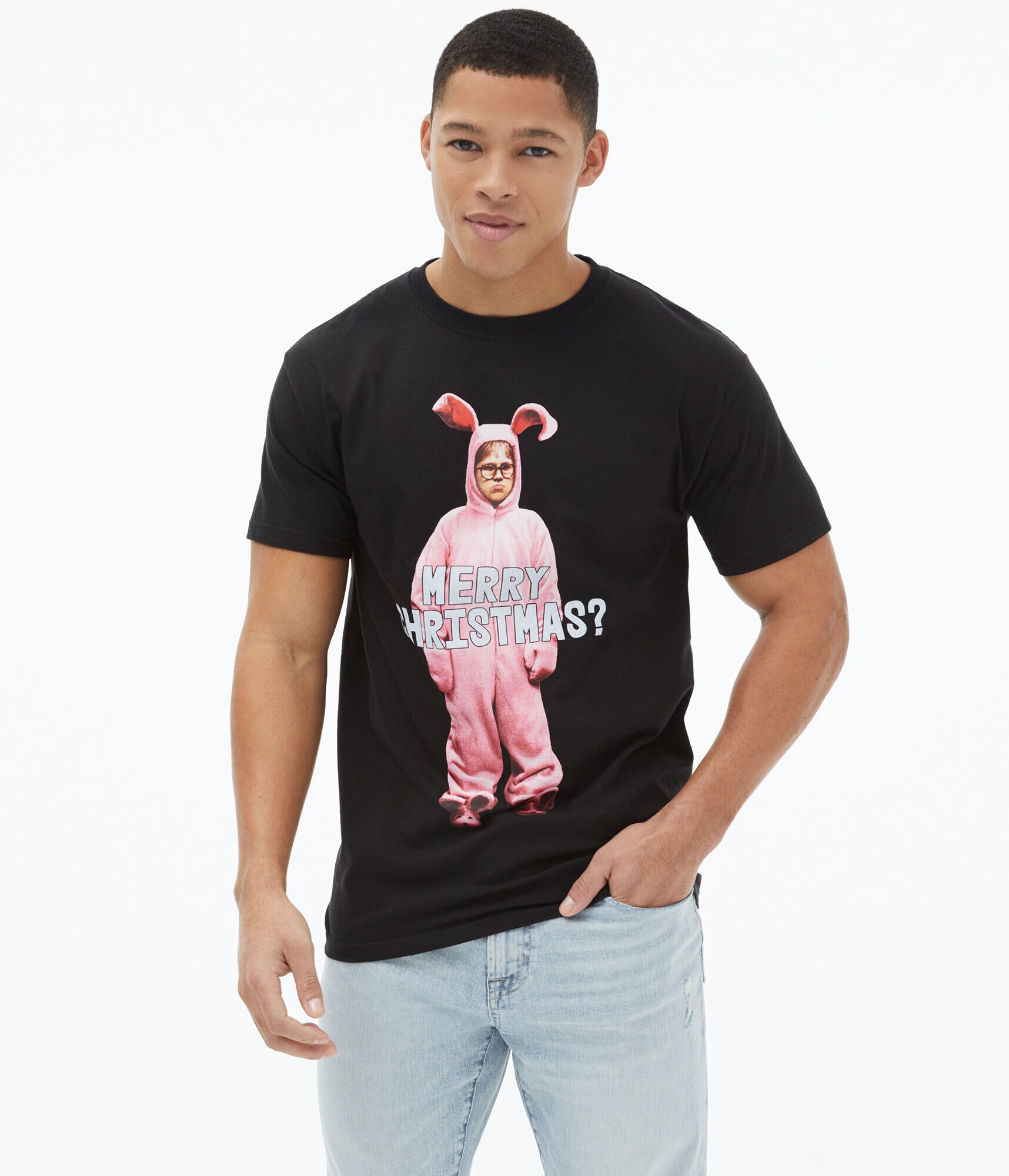 A Christmas Story Bunny Suit Graphic Tee