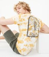 Pineapple Vacation Tie-Dye Graphic Tee