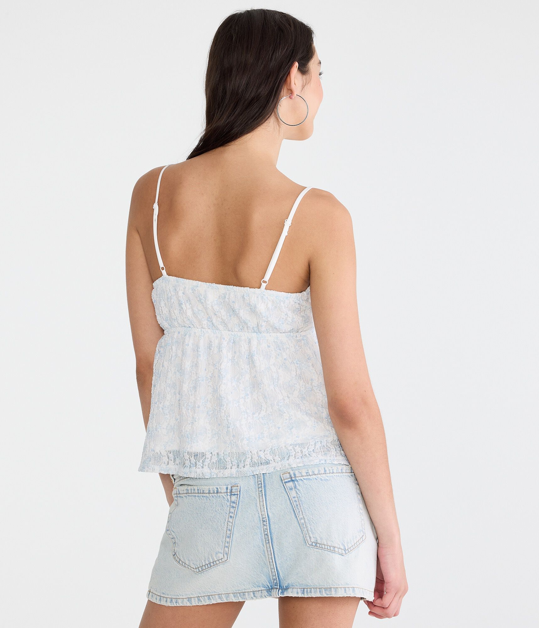 Floral Lace V-Neck Cami