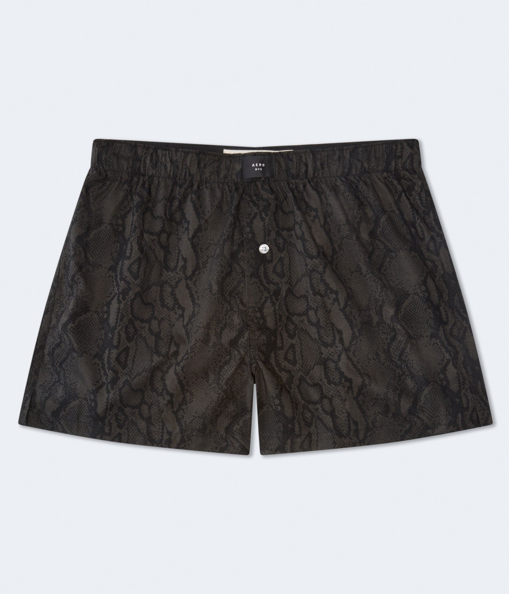 Snake Print 4" Woven Boxers