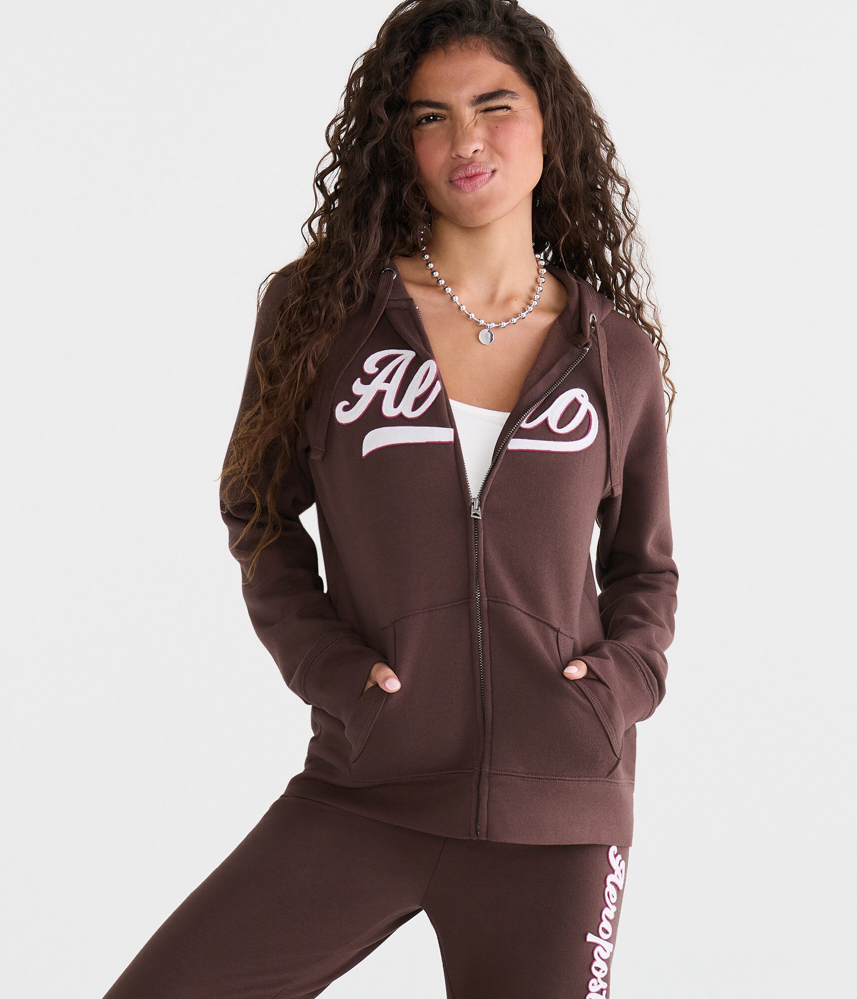 Aero Script Full-Zip Hoodie