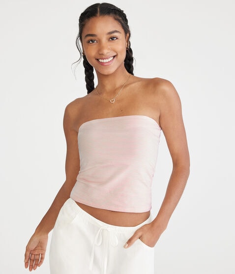 Seriously Soft Striped Everyday Tube Top Seriously Soft Striped Everyday Tube Top