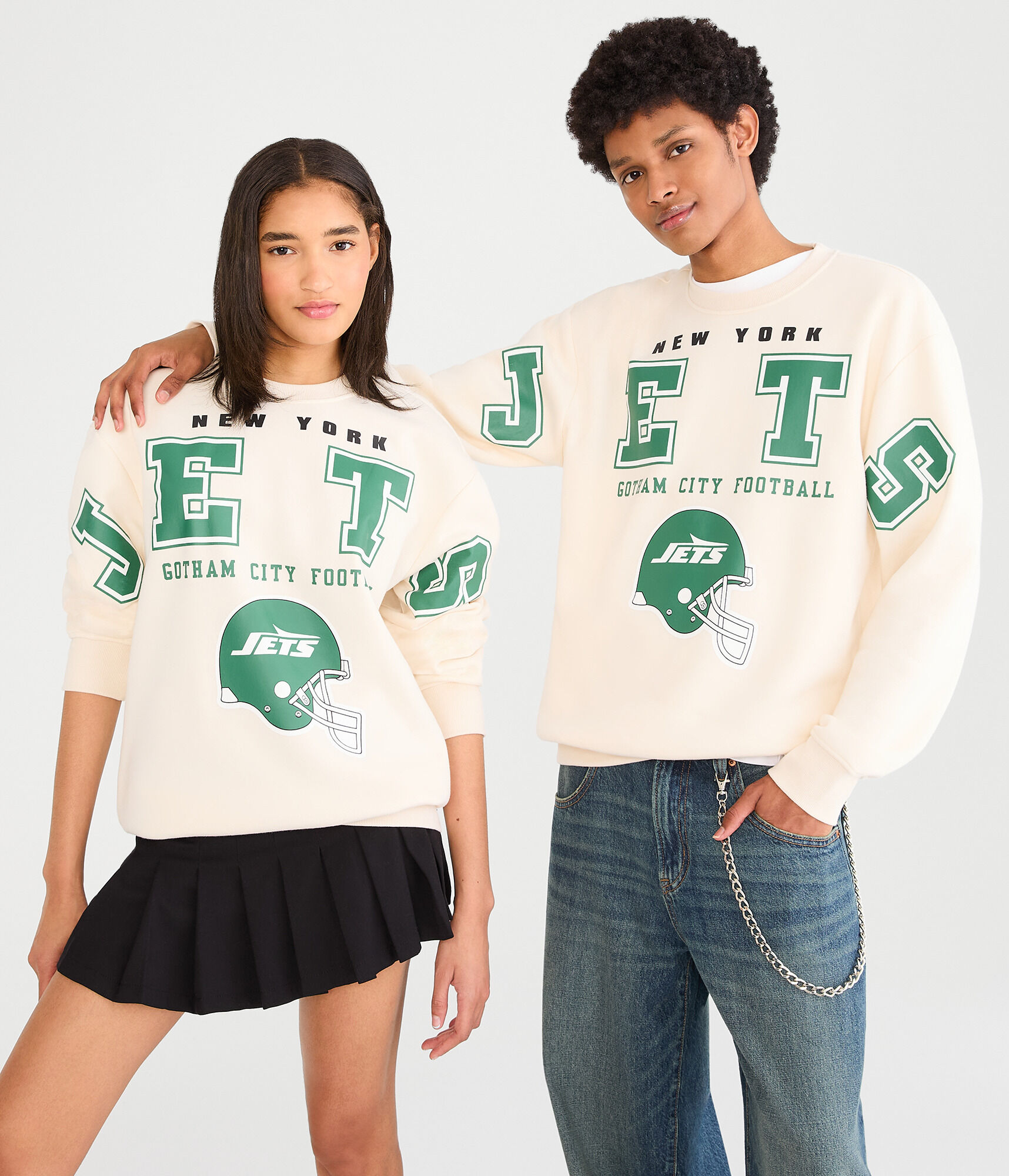 New York Jets Crew Sweatshirt