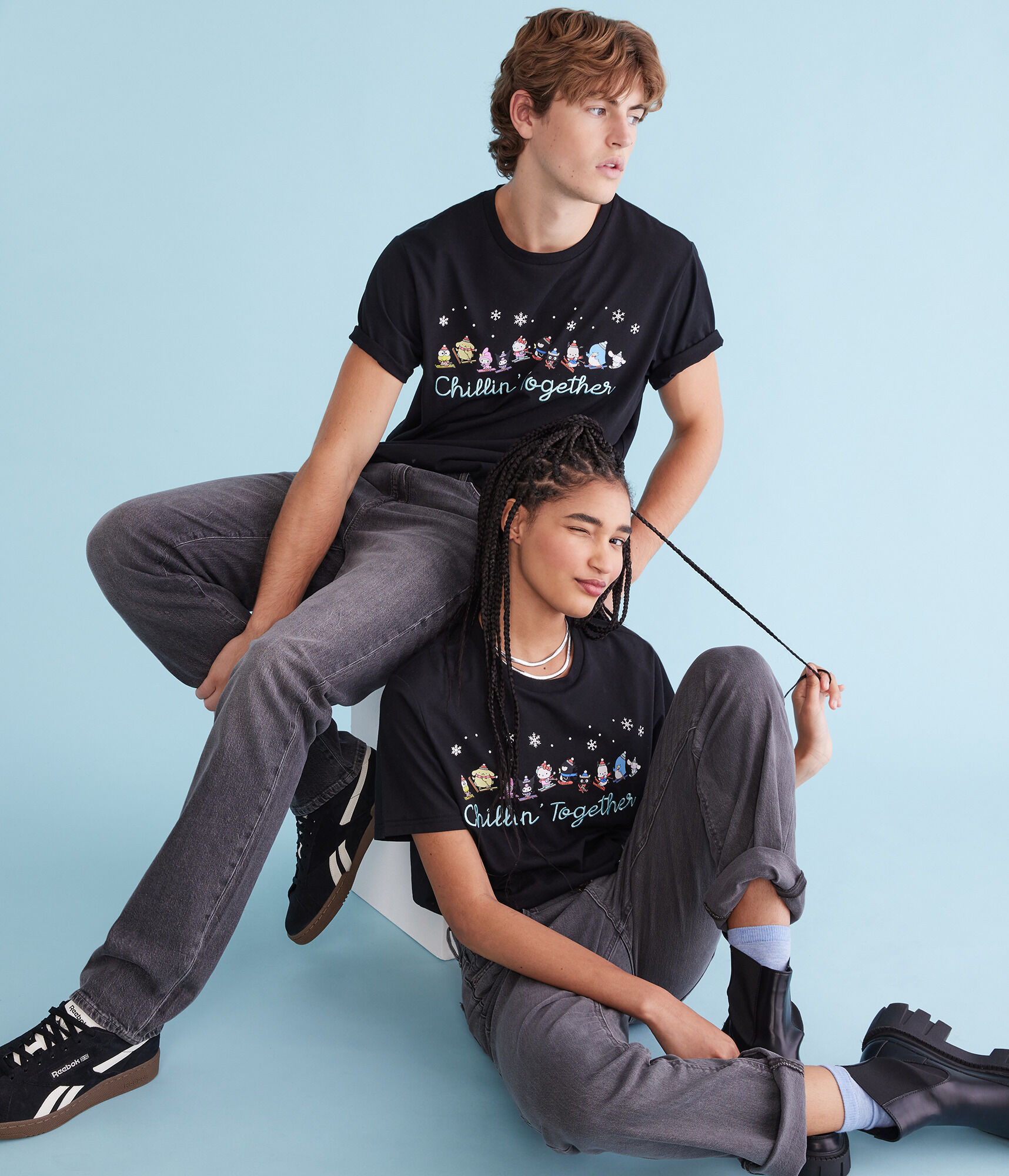 Hello Kitty Chillin' Relaxed Graphic Tee