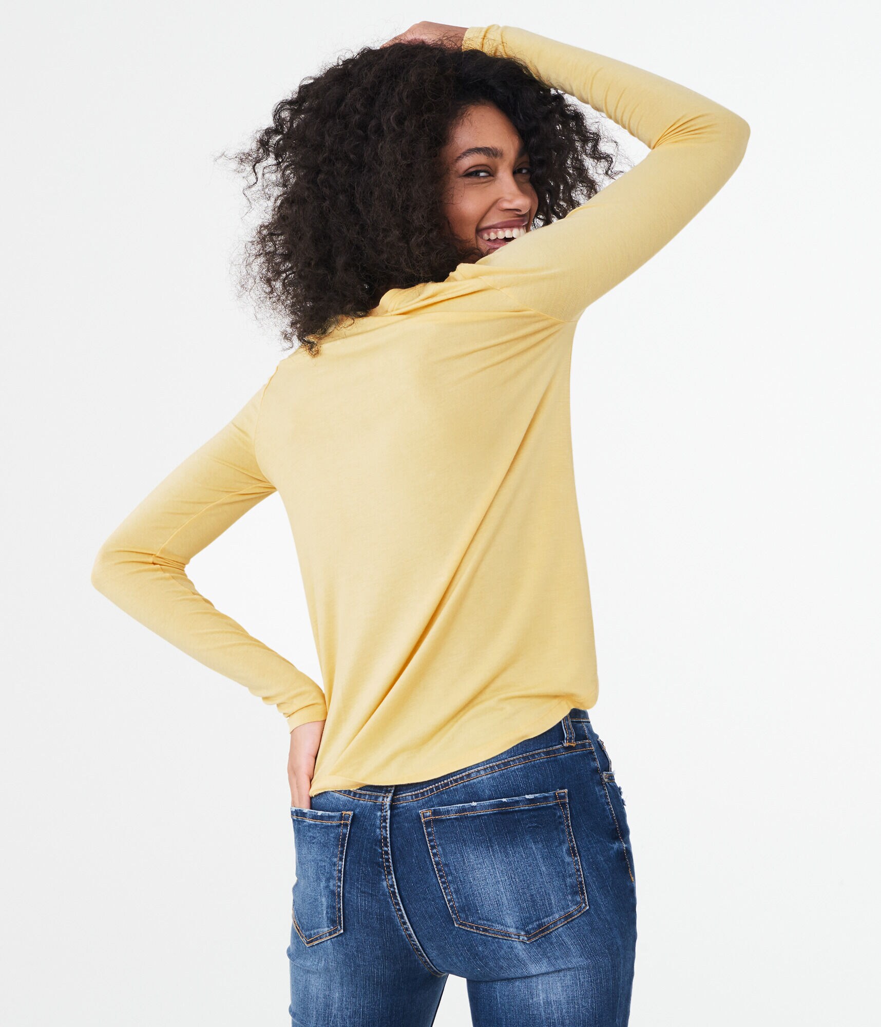 Long Sleeve Seriously Soft Solid Crew Tee