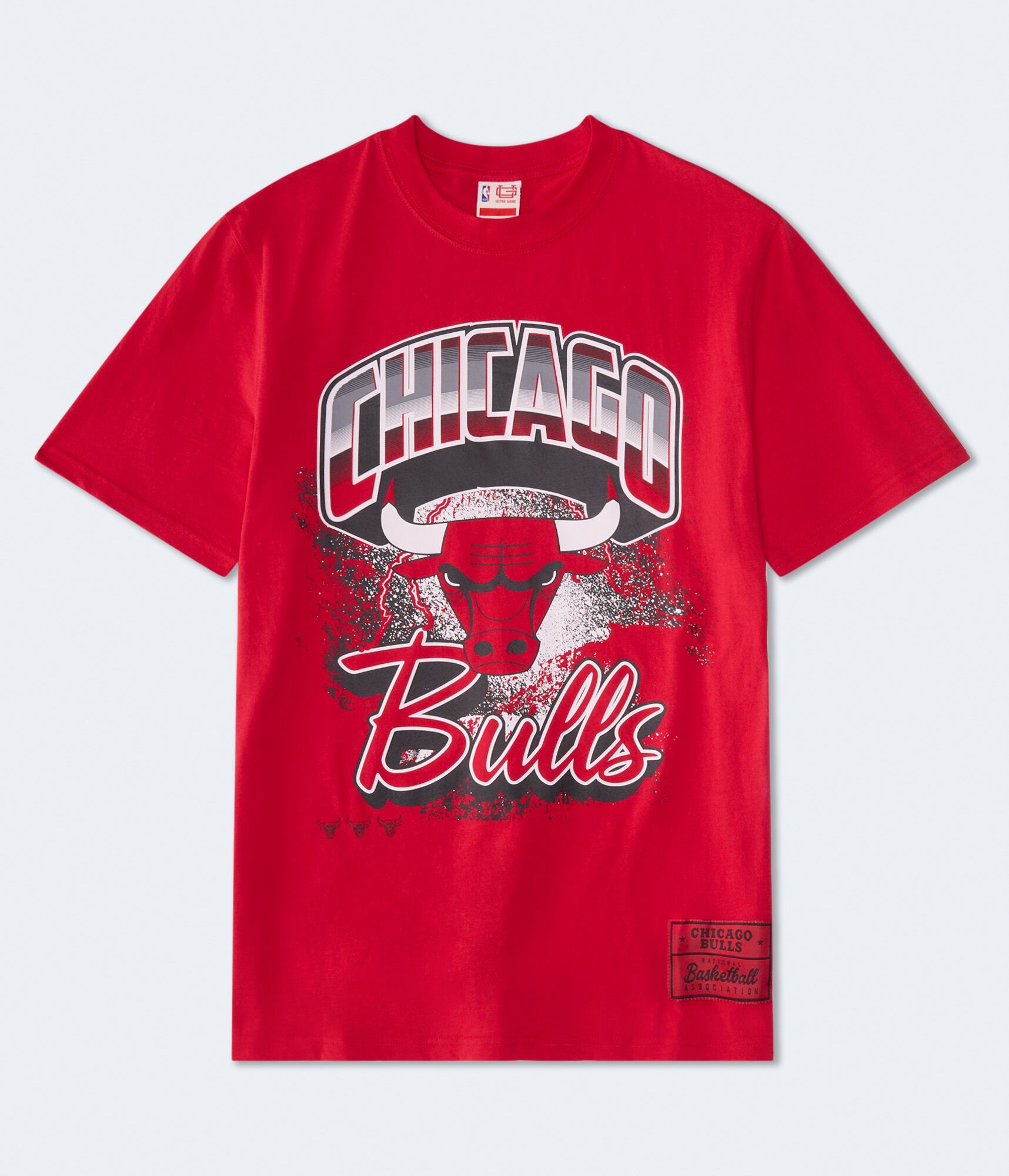 Chicago Bulls City Stripe Relaxed Graphic Tee