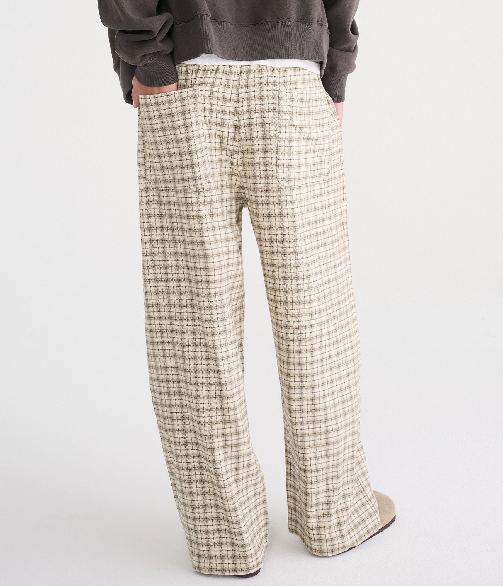 Plaid Baggy Sleep Pants